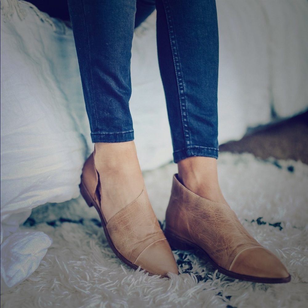Brown free people royal flat Sz. 37.5